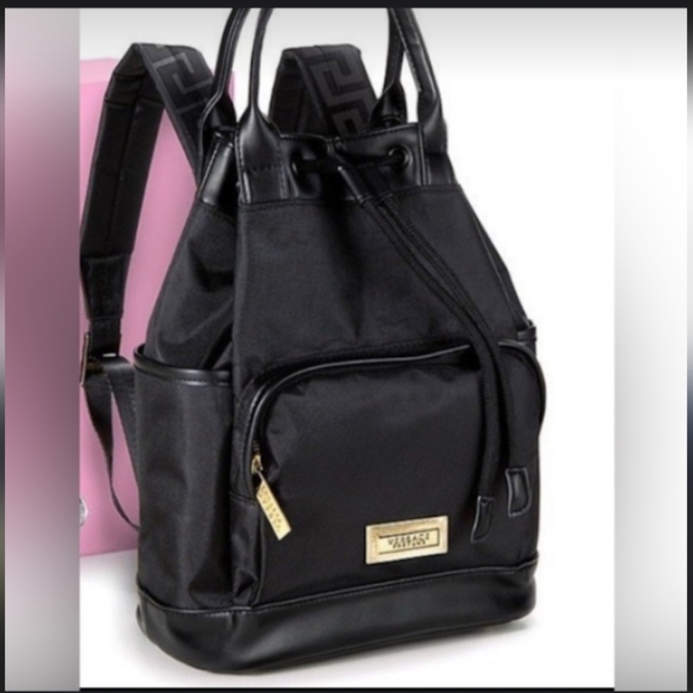Versace Parfums Drawstring Backpack Bag